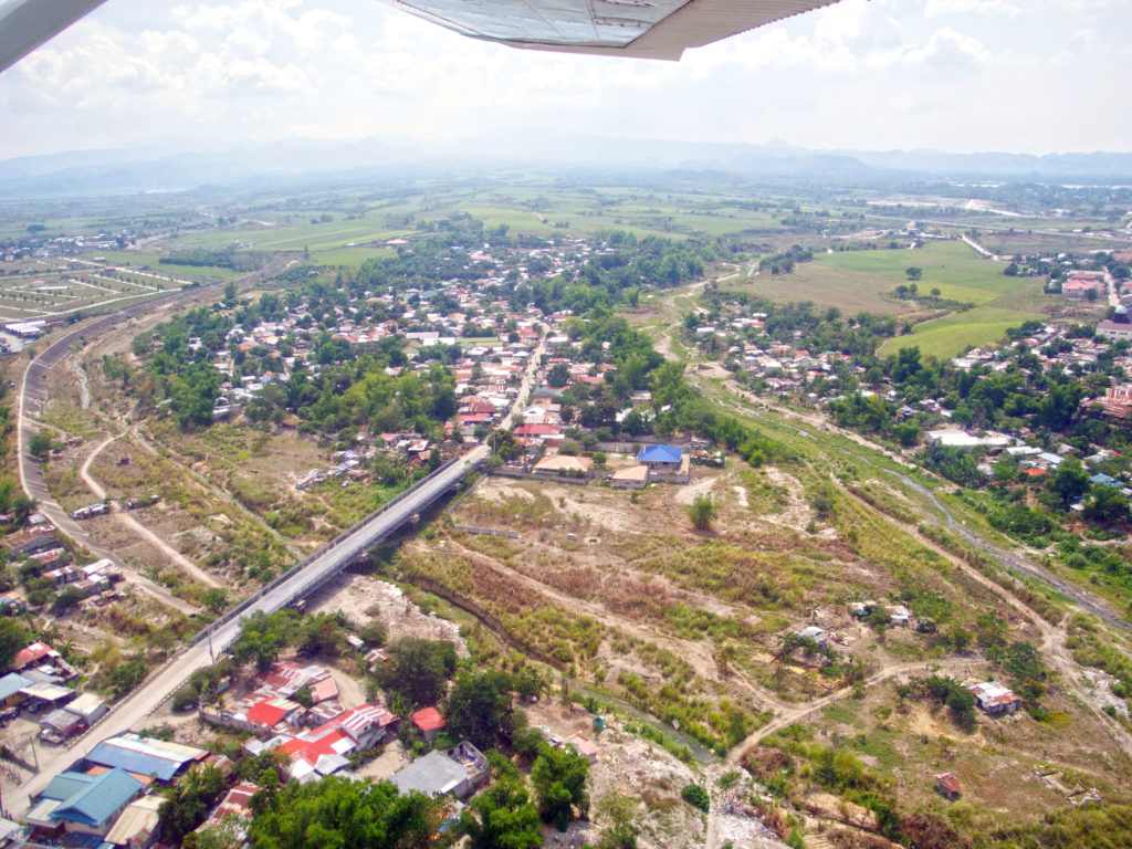 Aerial Tour around Angeles City, Pampanga, The Philippines 