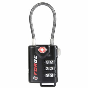 Forge TSA Approved Cable Luggage Locks Forge TSA Approved Cable Luggage Locks